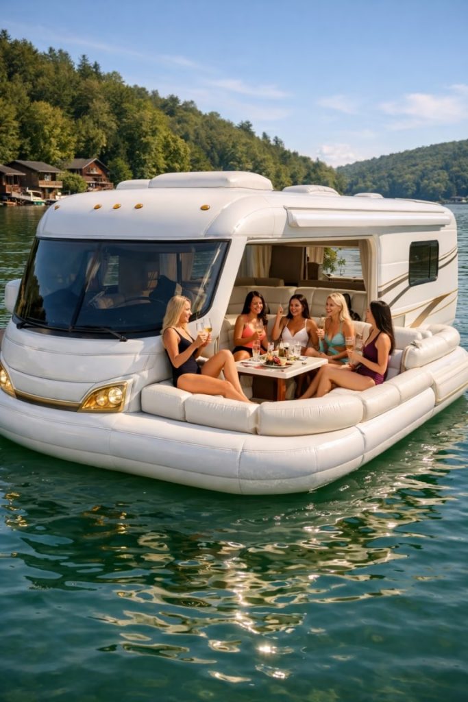 Road Trip on the Water: Why the Inflatable RV-Shaped Floating Lounge is Summer’s Best Ride
