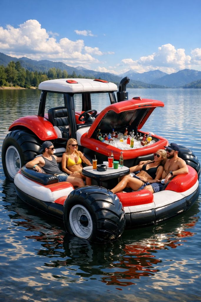 Float on the Farm: Why the Inflatable Tractor Float is the Ultimate Summer Flex