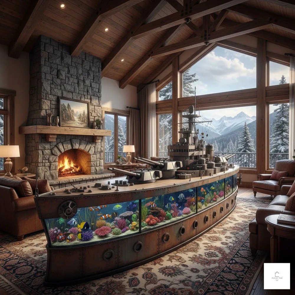 Command the Deep: Why the Naval Ship Aquarium is the Masterpiece Your Home Deserves