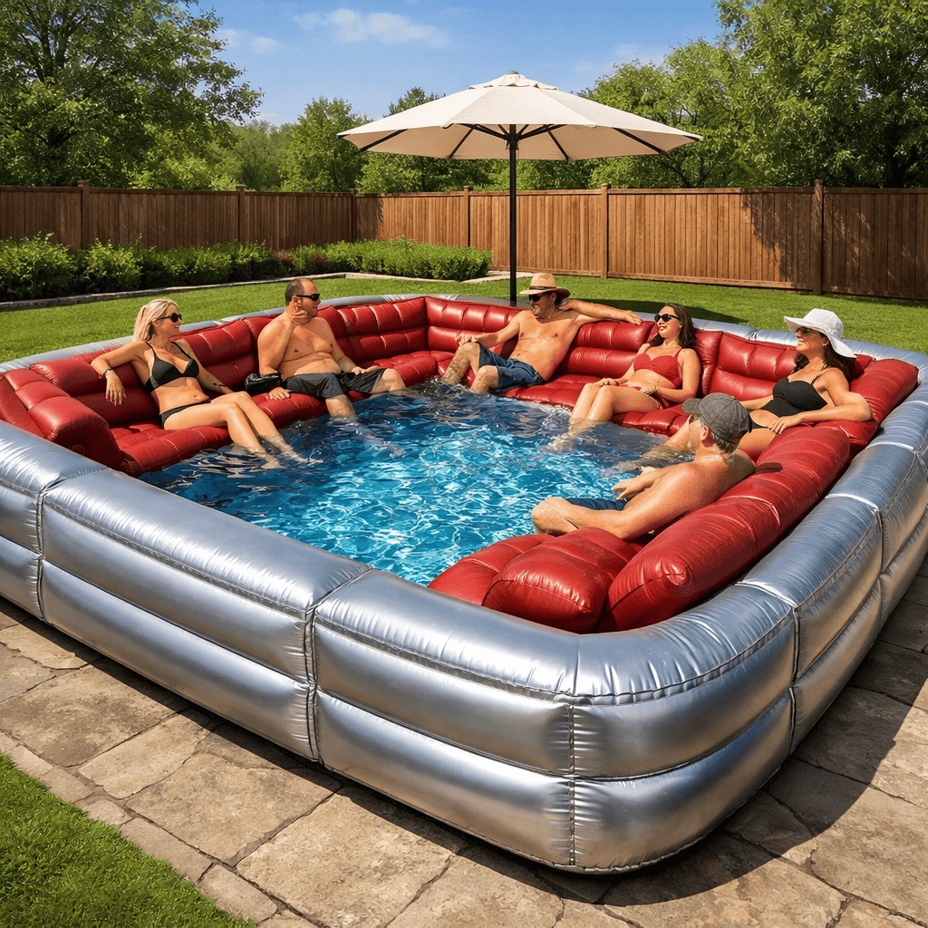 The Concept: Why the Sofa Pool is 2026’s Biggest Trend