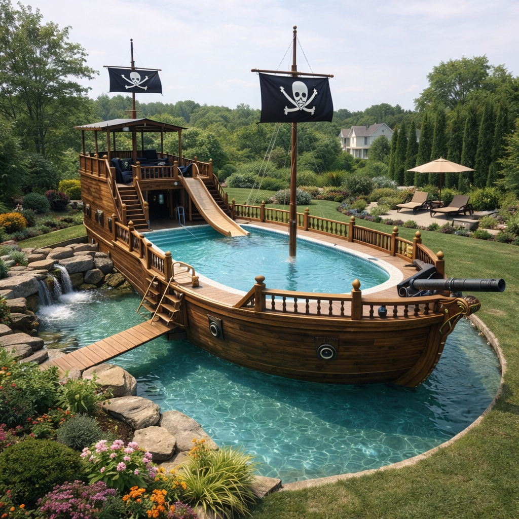 Engineering the Vessel: Features of a Modern Pirate Ship Pool