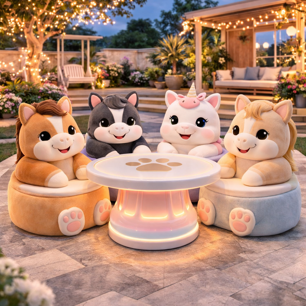 Welcome to the Backyard Safari: Unleashing the Chaos of Animal Patio Sets