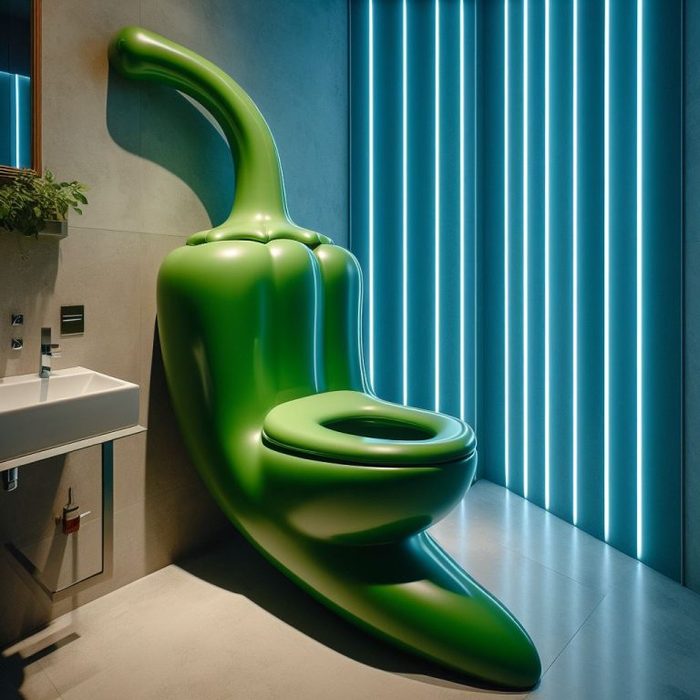 Red Hot Plumbing: The Spicy Revolution of the Chili Pepper-Shaped Toilet