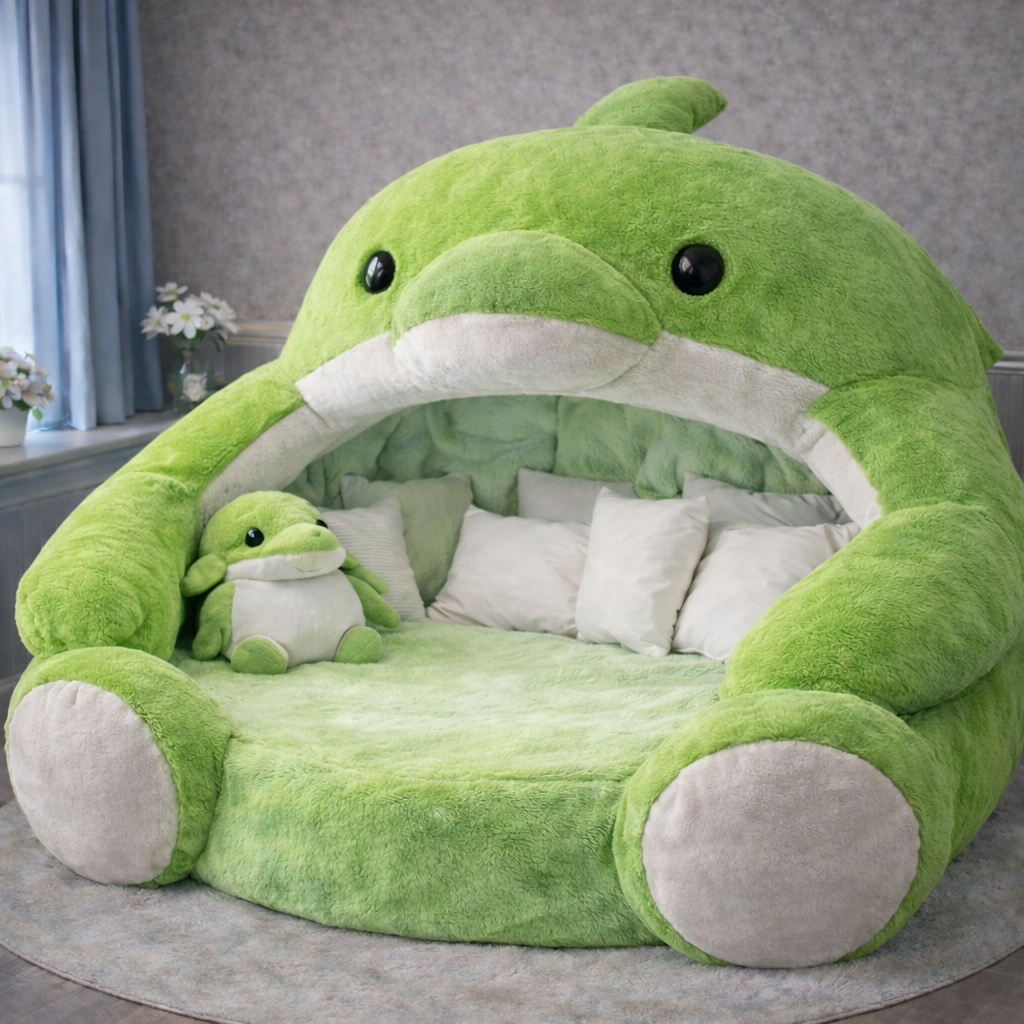 1. The Pool Predator (Inflatable)