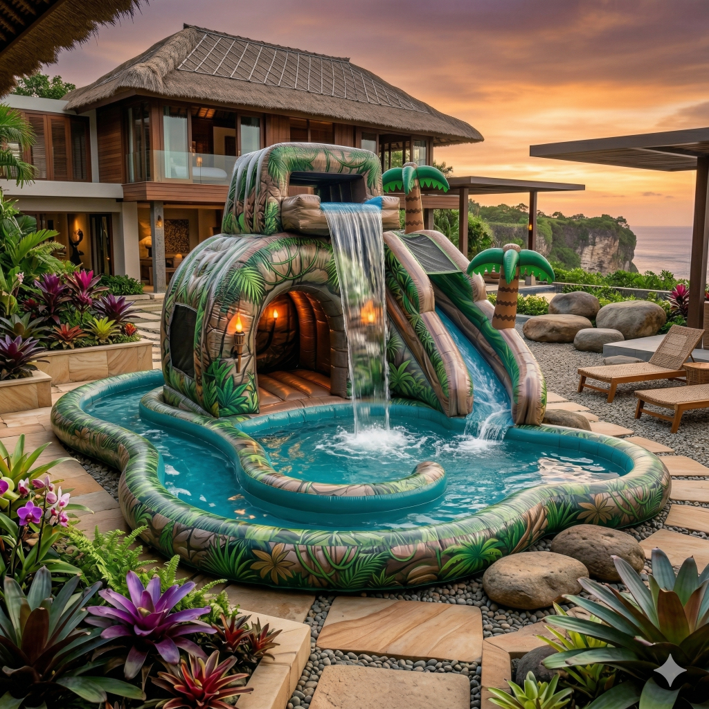 2. The Roaring Waterfall (The Hydro-Curtain)