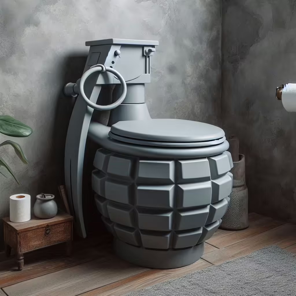 Why Grenade Shaped Toilets are 2026’s Most Talked-About Interior Item